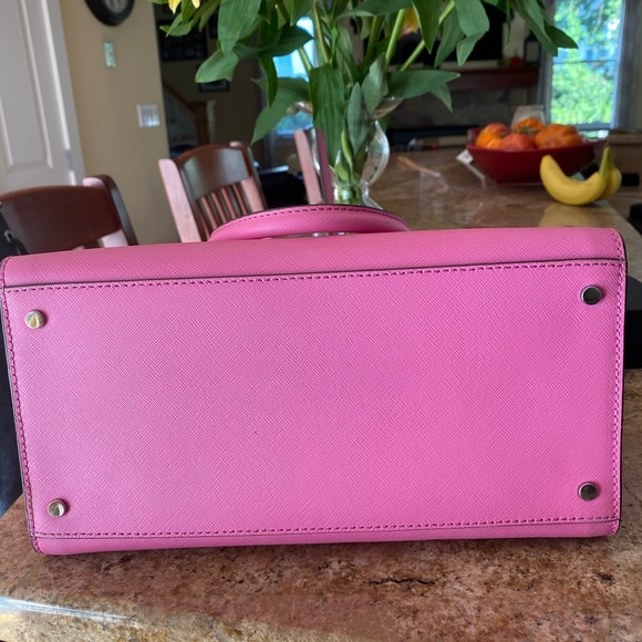 Kate Spade Medium Satchel Bag - Bright Pink - Picture 4 of 4